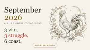 September 2026 Chinese Zodiac Predictions: Navigating Career, Finances, and Relationships